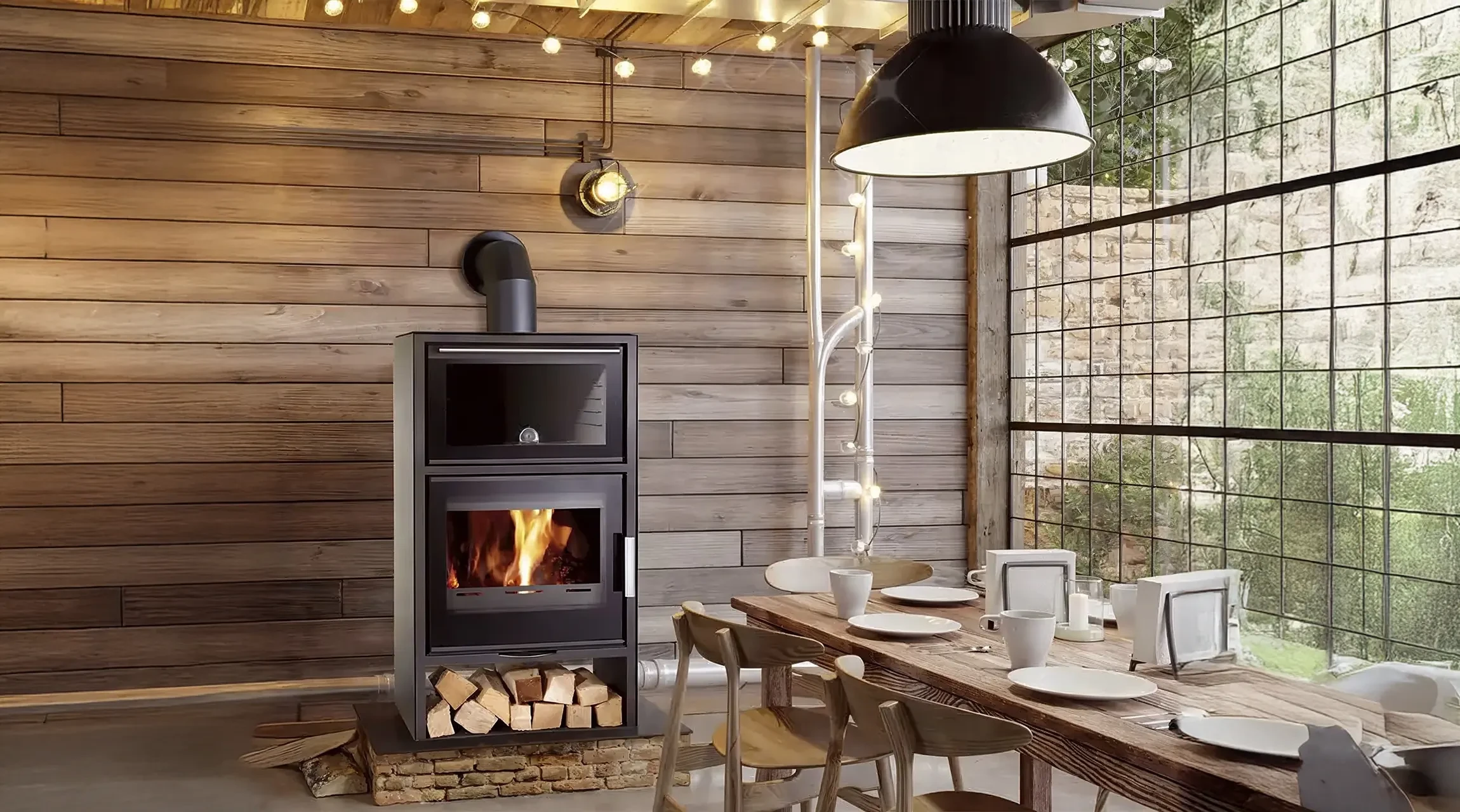 Arrière-plan de bûches de bois de chauffage haché à sec empilées l'une sur l'autre dans un tas